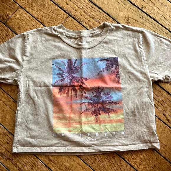 Hollister beach graphic cropped tee - Picture 3 of 7